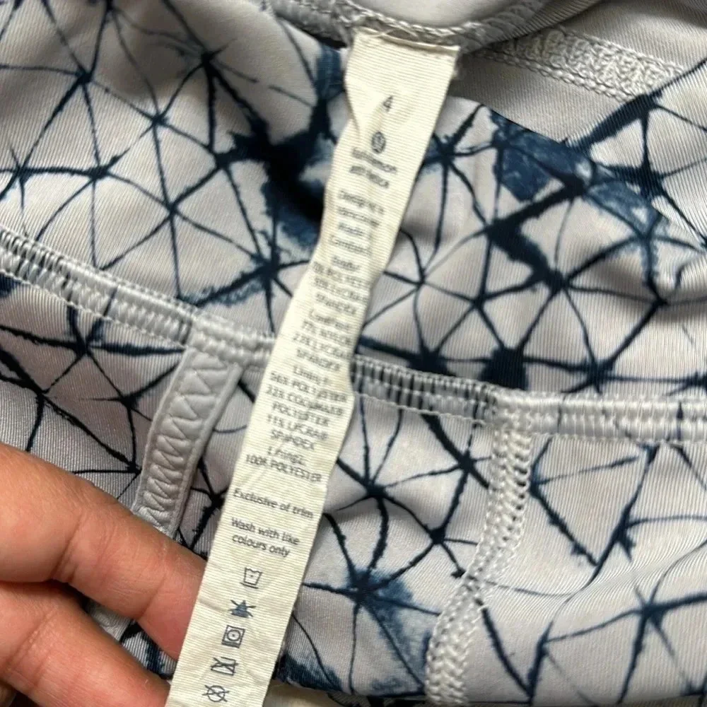 Lululemon Pedal‎ Pace Crop size 4